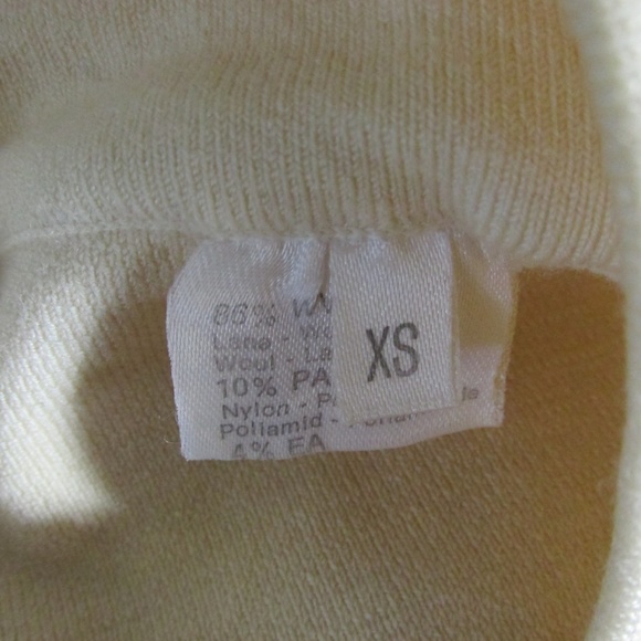 Alaia | Cream Wool Knit Bodycon Vintage Dress XS - Picture 8 of 8